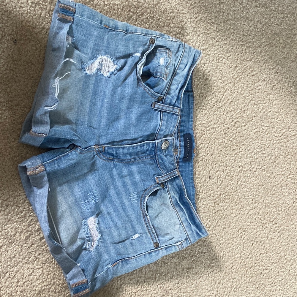 Aeropostale Midi Jean Shorts